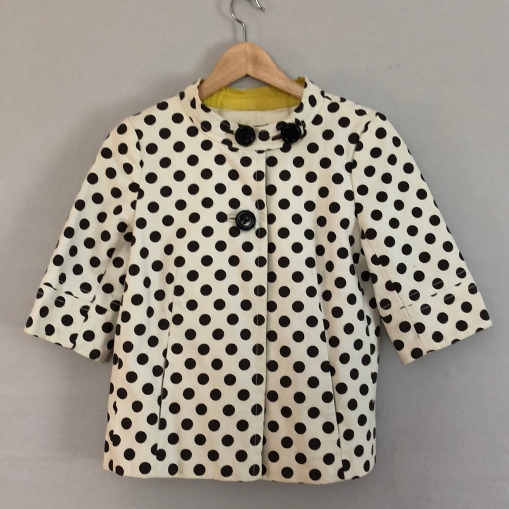 J Crew Cropped Canvas Jacket-‘One-of-A-Kind’- Sz 4